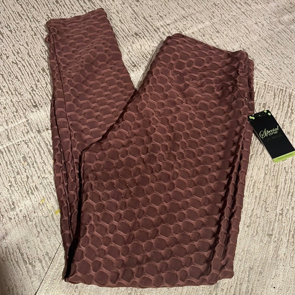 🔥NWT Honeycomb Anti Cellulite Active pantsfor Women
